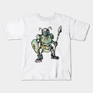 Mutant with color armor version 4 Kids T-Shirt